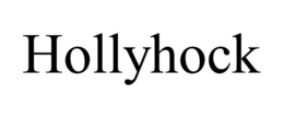 HOLLYHOCK trademark