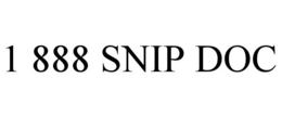 1 888 SNIP DOC trademark