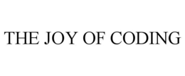 THE JOY OF CODING trademark