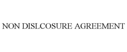 NON DISLCOSURE AGREEMENT trademark