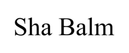 SHA BALM trademark
