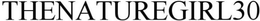 THENATUREGIRL30 trademark