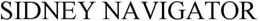 SIDNEY NAVIGATOR trademark