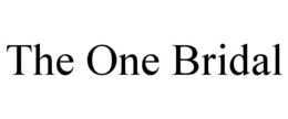 THE ONE BRIDAL trademark