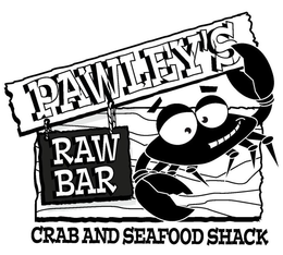 PAWLEY'S RAW BAR CRAB AND SEAFOOD SHACK trademark
