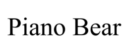 PIANO BEAR trademark