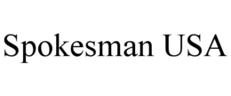 SPOKESMAN USA trademark