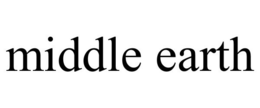 MIDDLE EARTH trademark