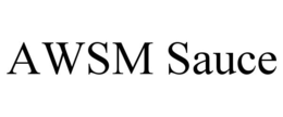 AWSM SAUCE trademark