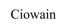 CIOWAIN trademark