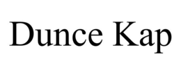 DUNCE KAP trademark