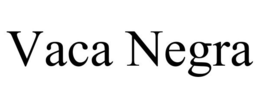 VACA NEGRA trademark