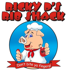 RICKY D'S RIB SHACK BBQ DON'T BITE YA FINGERS! trademark