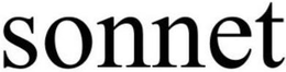 SONNET trademark