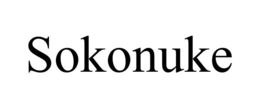 SOKONUKE trademark