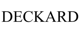 DECKARD trademark