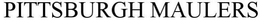 PITTSBURGH MAULERS trademark