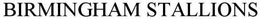 BIRMINGHAM STALLIONS trademark