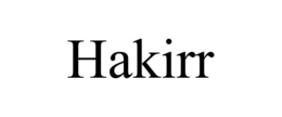 HAKIRR trademark