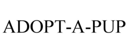 ADOPT-A-PUP trademark