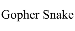 GOPHER SNAKE trademark