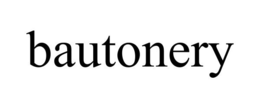 BAUTONERY trademark