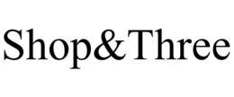 SHOP&THREE trademark