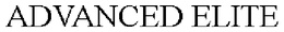 ADVANCED ELITE trademark