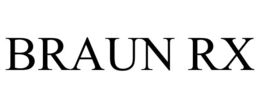 BRAUN RX trademark