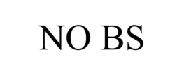 NO BS trademark