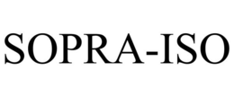 SOPRA-ISO trademark