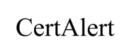 CERTALERT trademark