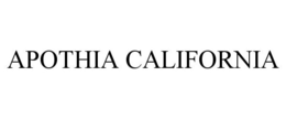 APOTHIA CALIFORNIA trademark