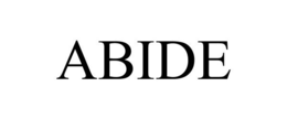 ABIDE trademark