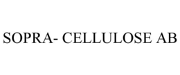 SOPRA- CELLULOSE AB trademark