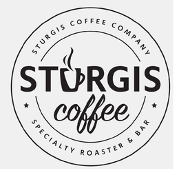 STURGIS COFFEE STURGIS COFFEE COMPANY SPECIALTY ROASTER & BAR trademark
