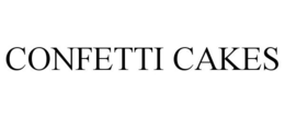 CONFETTI CAKES trademark