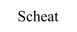 SCHEAT trademark