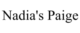 NADIA'S PAIGE trademark