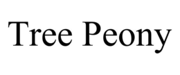 TREE PEONY trademark
