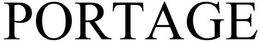 PORTAGE trademark