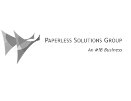 PAPERLESS SOLUTIONS GROUP AN MIB BUSINESS trademark