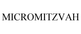 MICROMITZVAH trademark