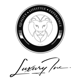 QUALITY · LIFESTYLE · EXPERIENCE EST. 2002 LUXURY INC. trademark