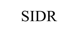 SIDR trademark