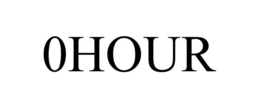0HOUR trademark