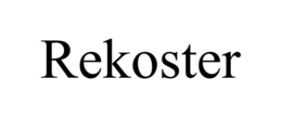 REKOSTER trademark