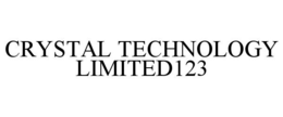 CRYSTAL TECHNOLOGY LIMITED123 trademark