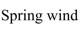 SPRING WIND trademark
