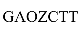 GAOZCTT trademark